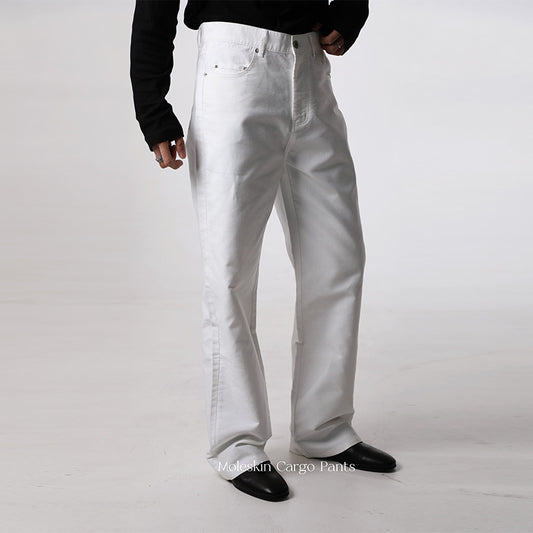 French Moleskin Utility Trousers