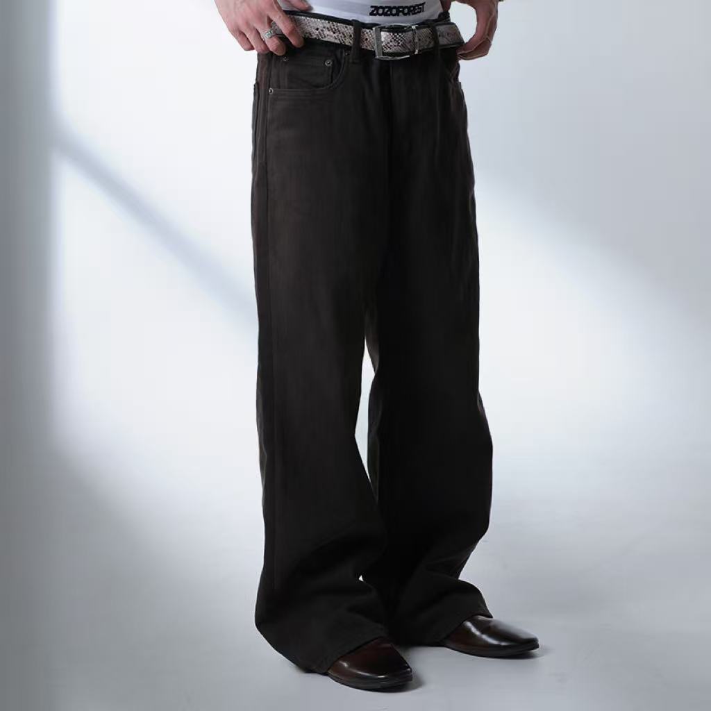 Hidden Edge Straight-Leg Utility Jeans