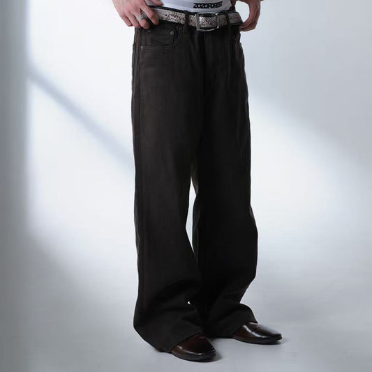 Hidden Edge Straight-Leg Utility Jeans