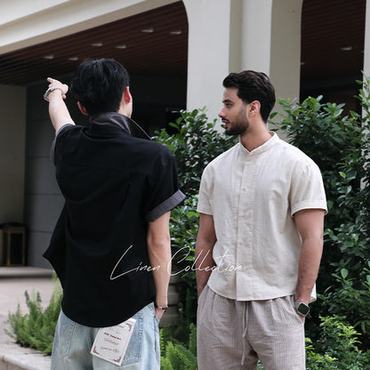 Resort Linen Convertible Shirt