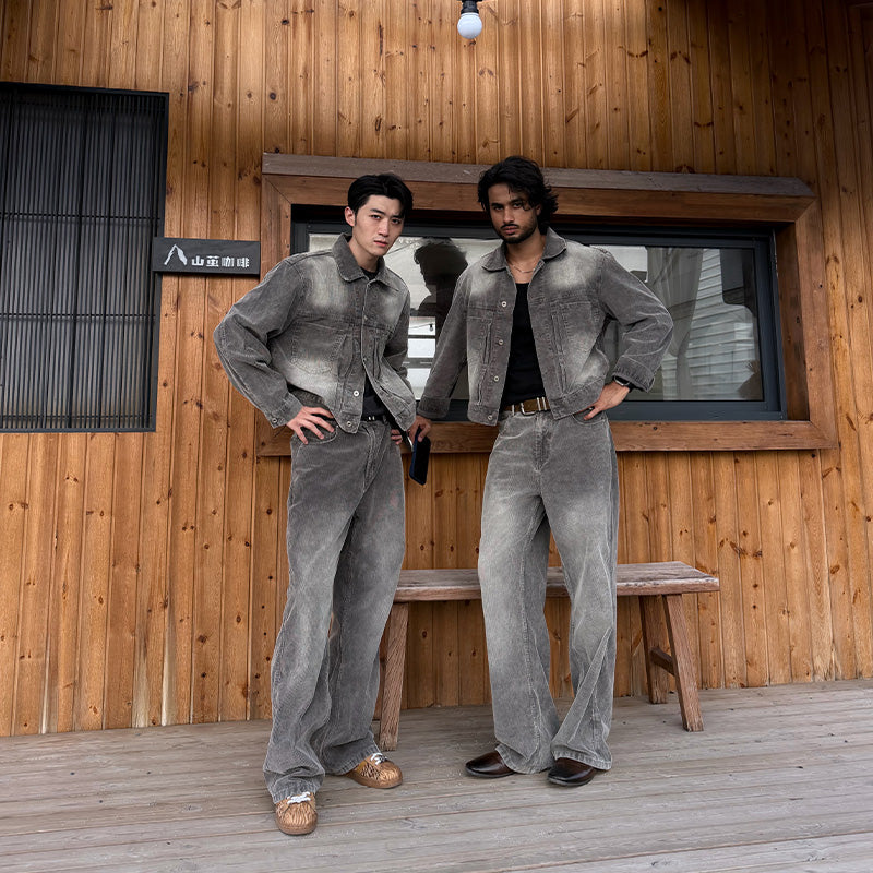 Washed Corduroy Utility Set