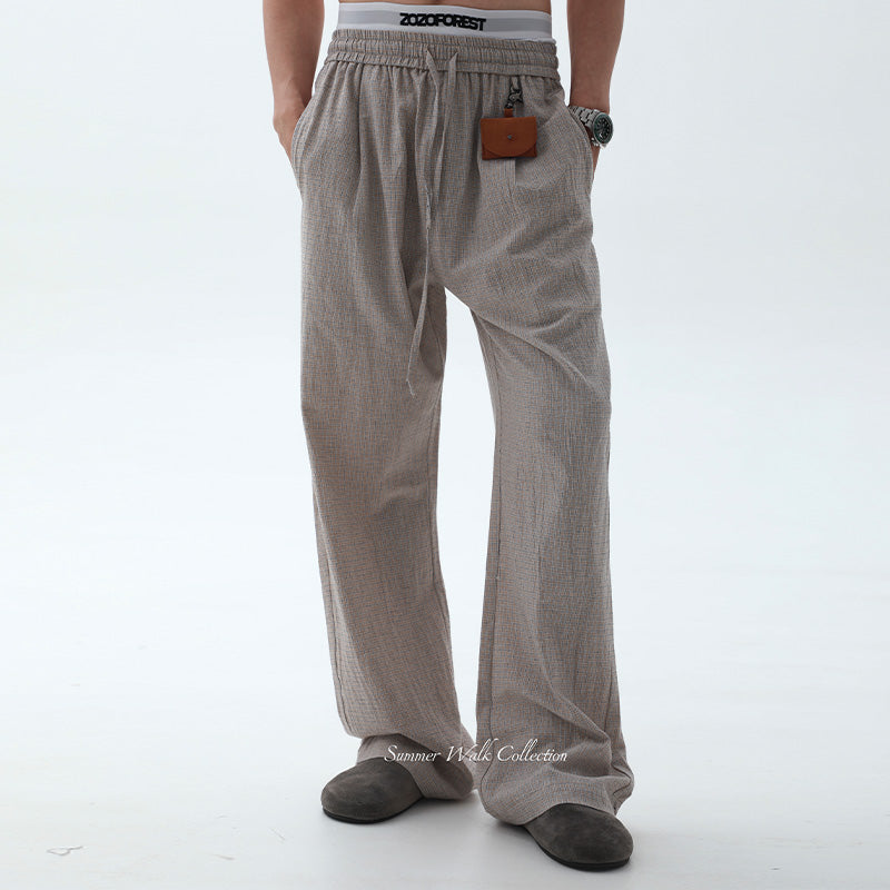 Resort Staple Check Pants