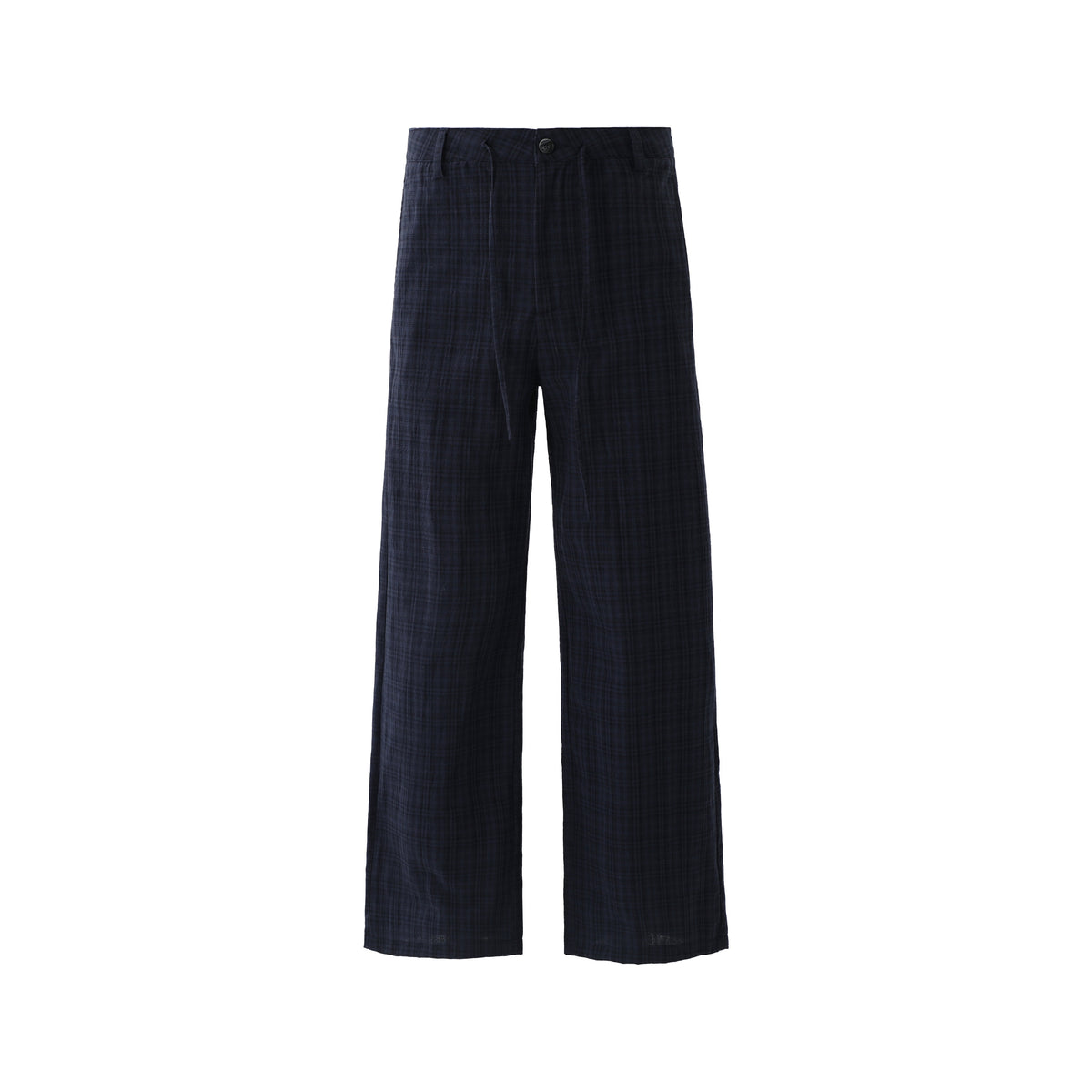 Shadow Check Relaxed Trousers