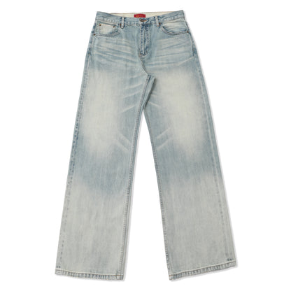 Cream Nevada Washed Jeans