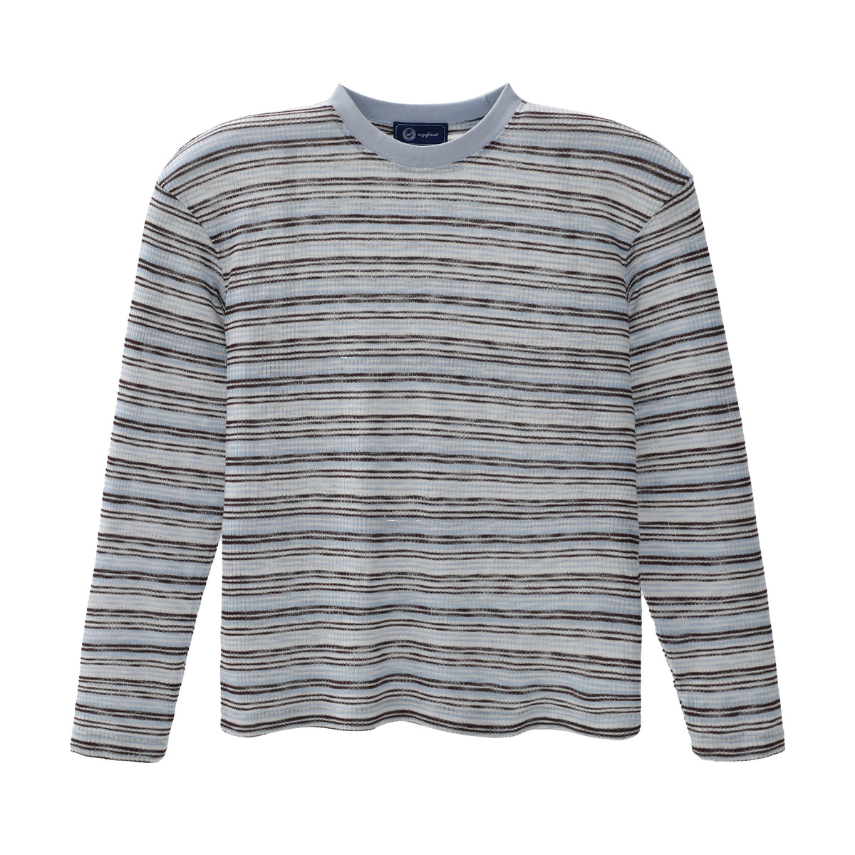Textured Stripe Overshirt