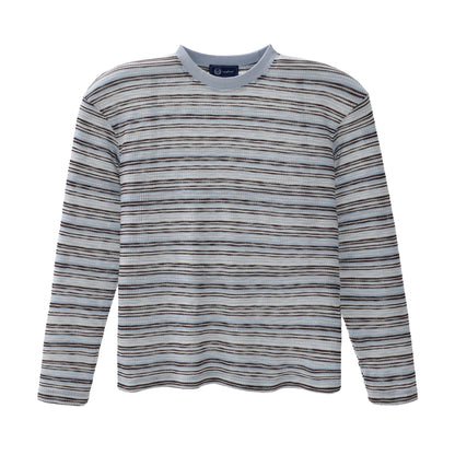 Textured Stripe Overshirt
