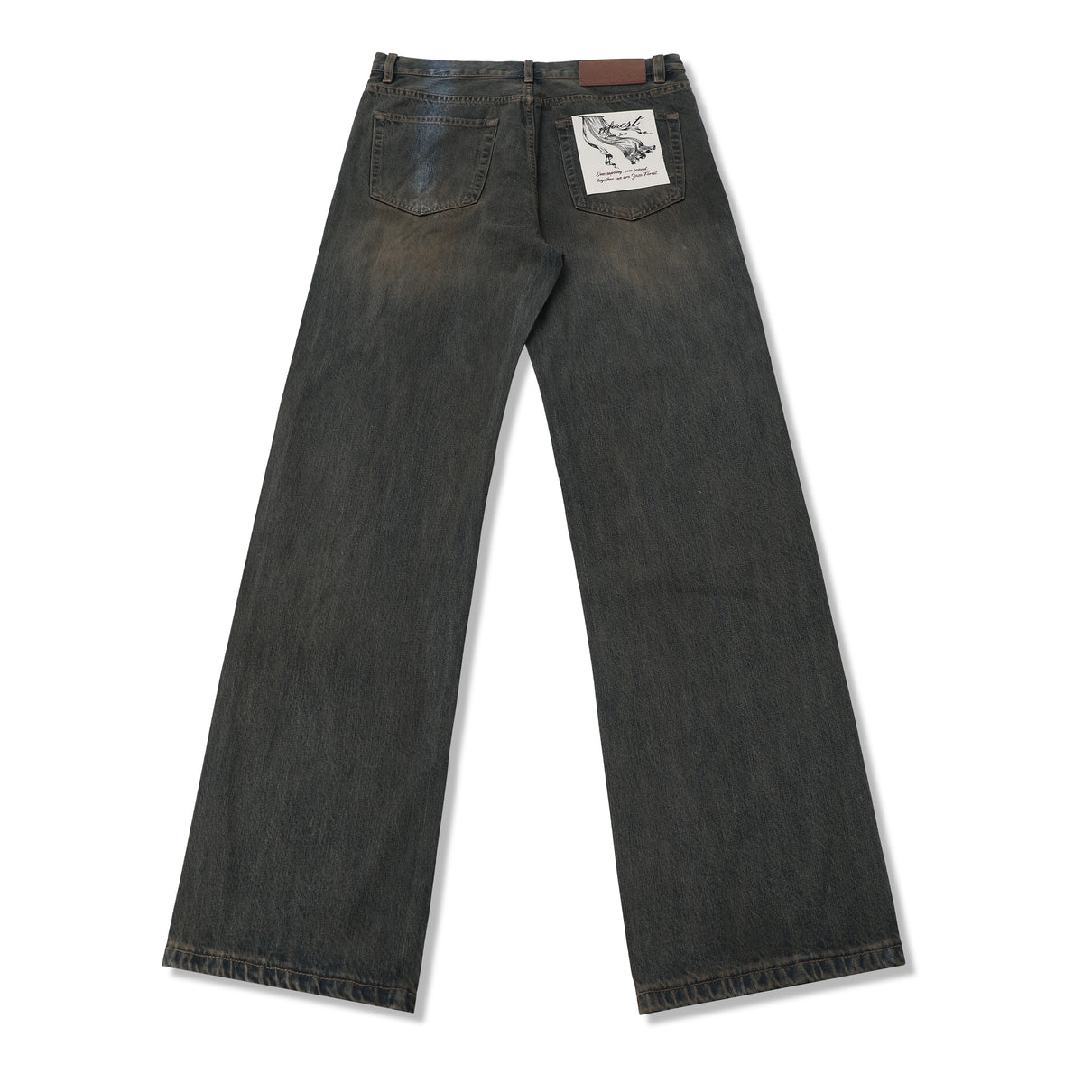 Oil Wash Vintage Jeans