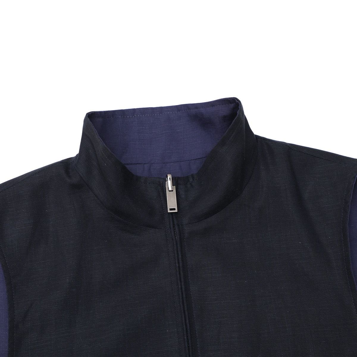 A/B Reversible Linen Vest
