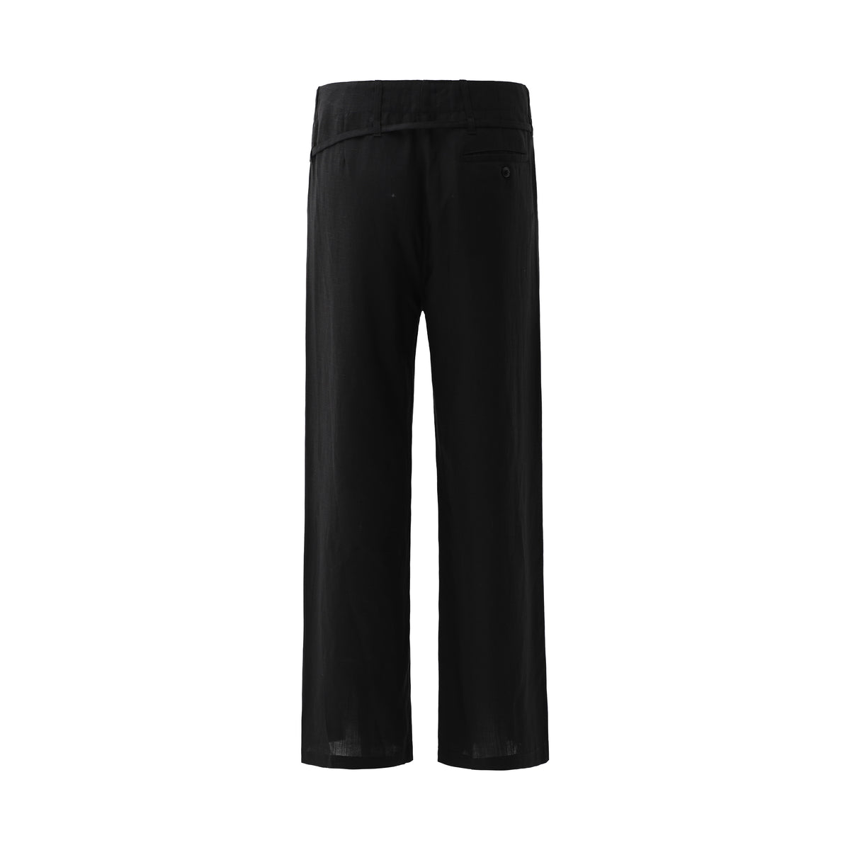 Linen Lyocell Relaxed Trousers