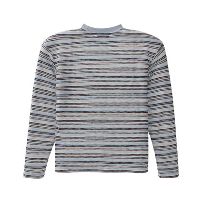 Textured Stripe Overshirt