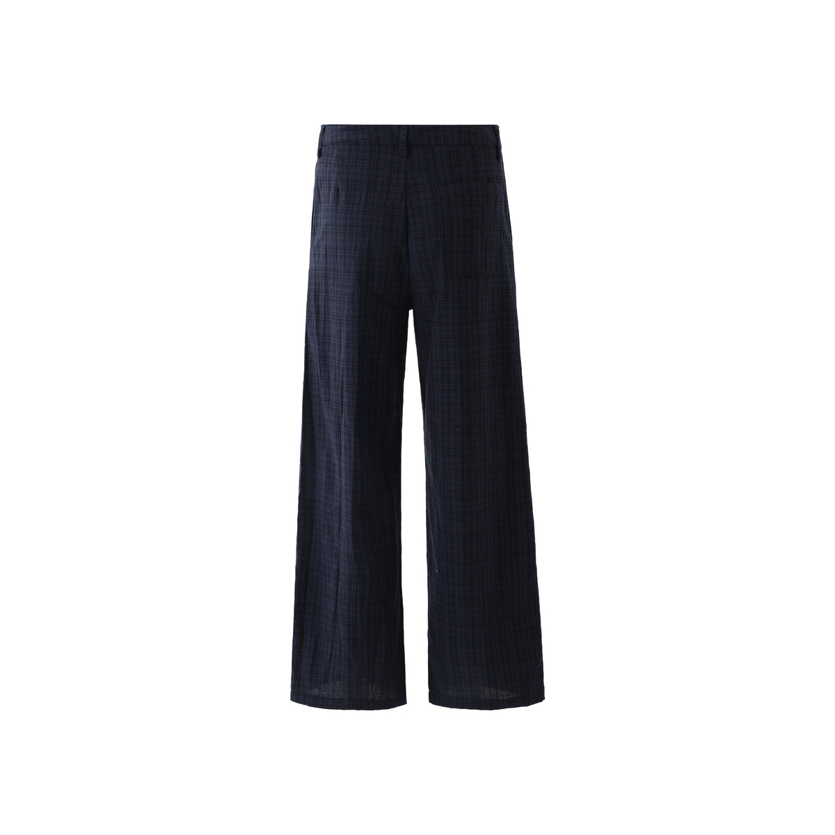 Shadow Check Relaxed Trousers
