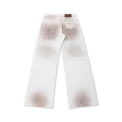 Natural Fade Dirty White Denim