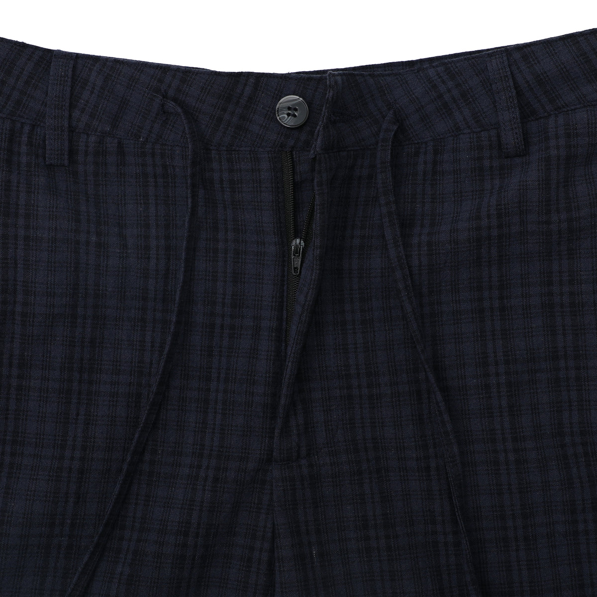 Shadow Check Relaxed Trousers