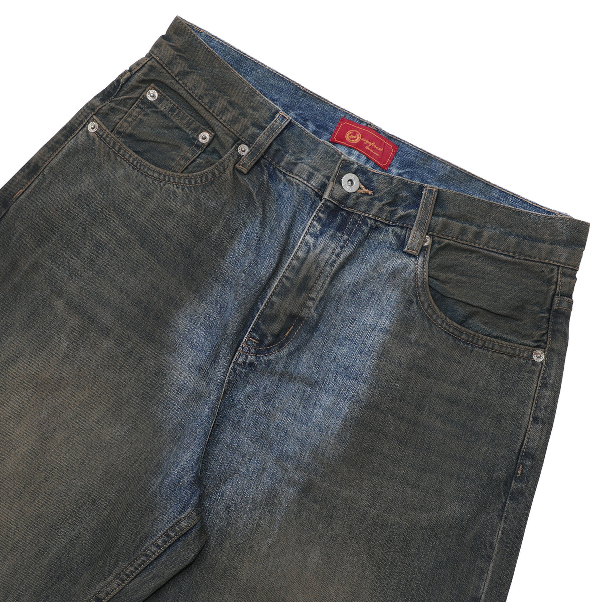 Oil Wash Vintage Jeans