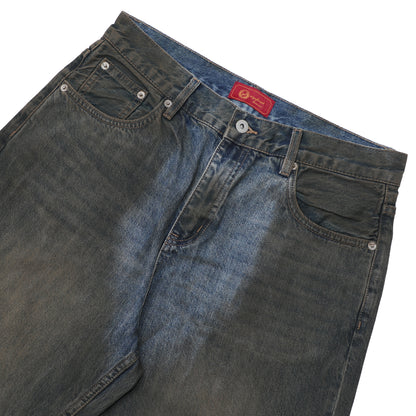 Oil Wash Vintage Jeans