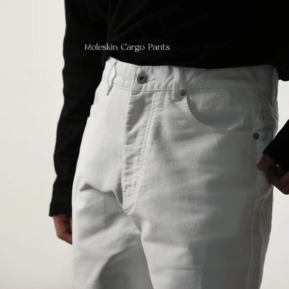 French Moleskin Utility Trousers