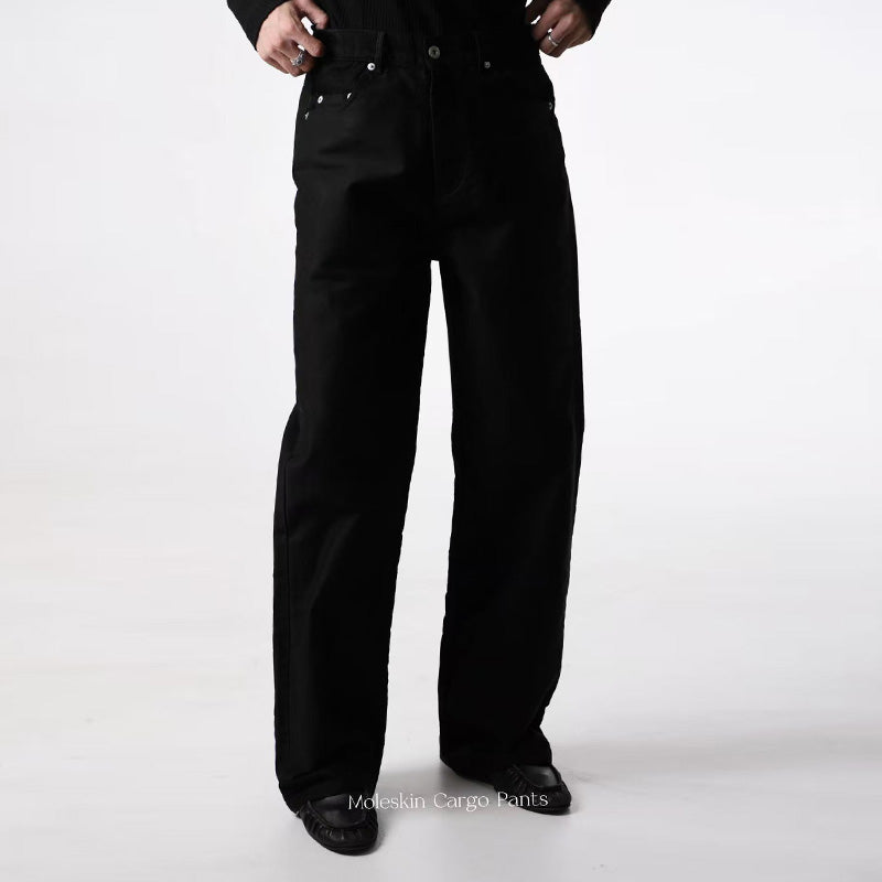 French Moleskin Utility Trousers