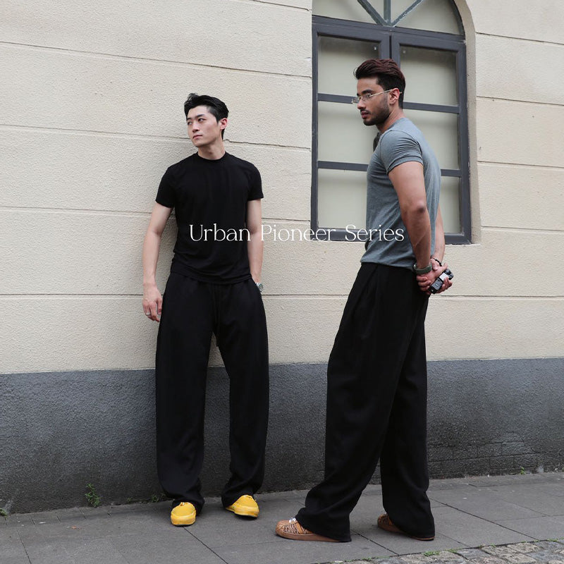 Saber Pleat Relaxed Track Pants