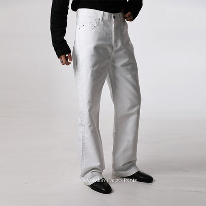 French Moleskin Utility Trousers