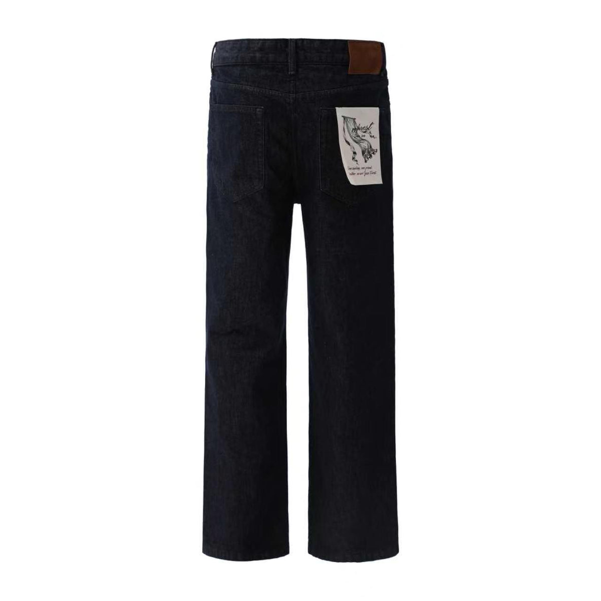 Five-Button Rigid Raw Denim