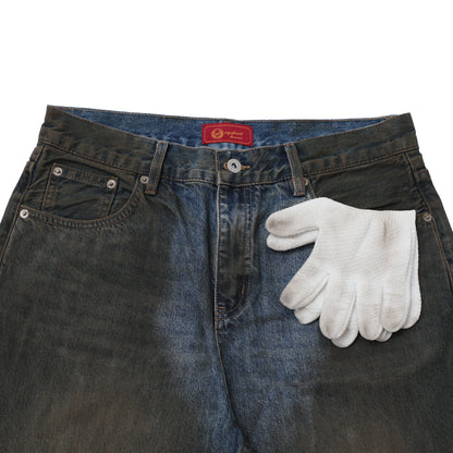 Oil Wash Vintage Jeans