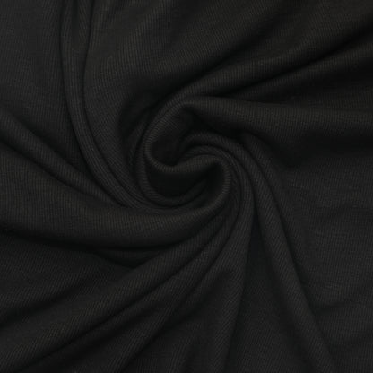 Draped Henley Sweatshirt