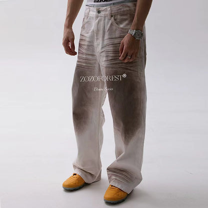 Natural Fade Dirty White Denim
