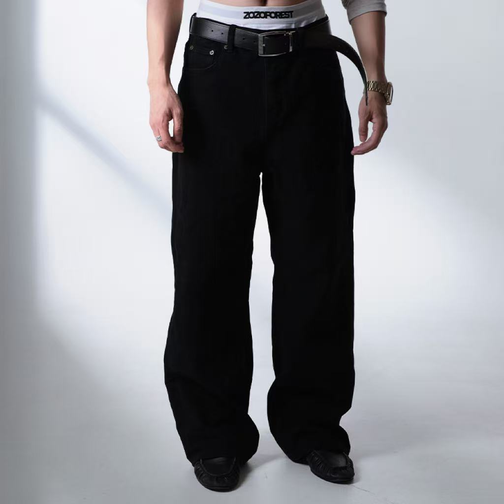 Hidden Edge Straight-Leg Utility Jeans