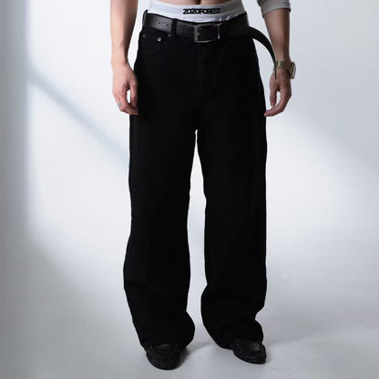 Hidden Edge Straight-Leg Utility Jeans