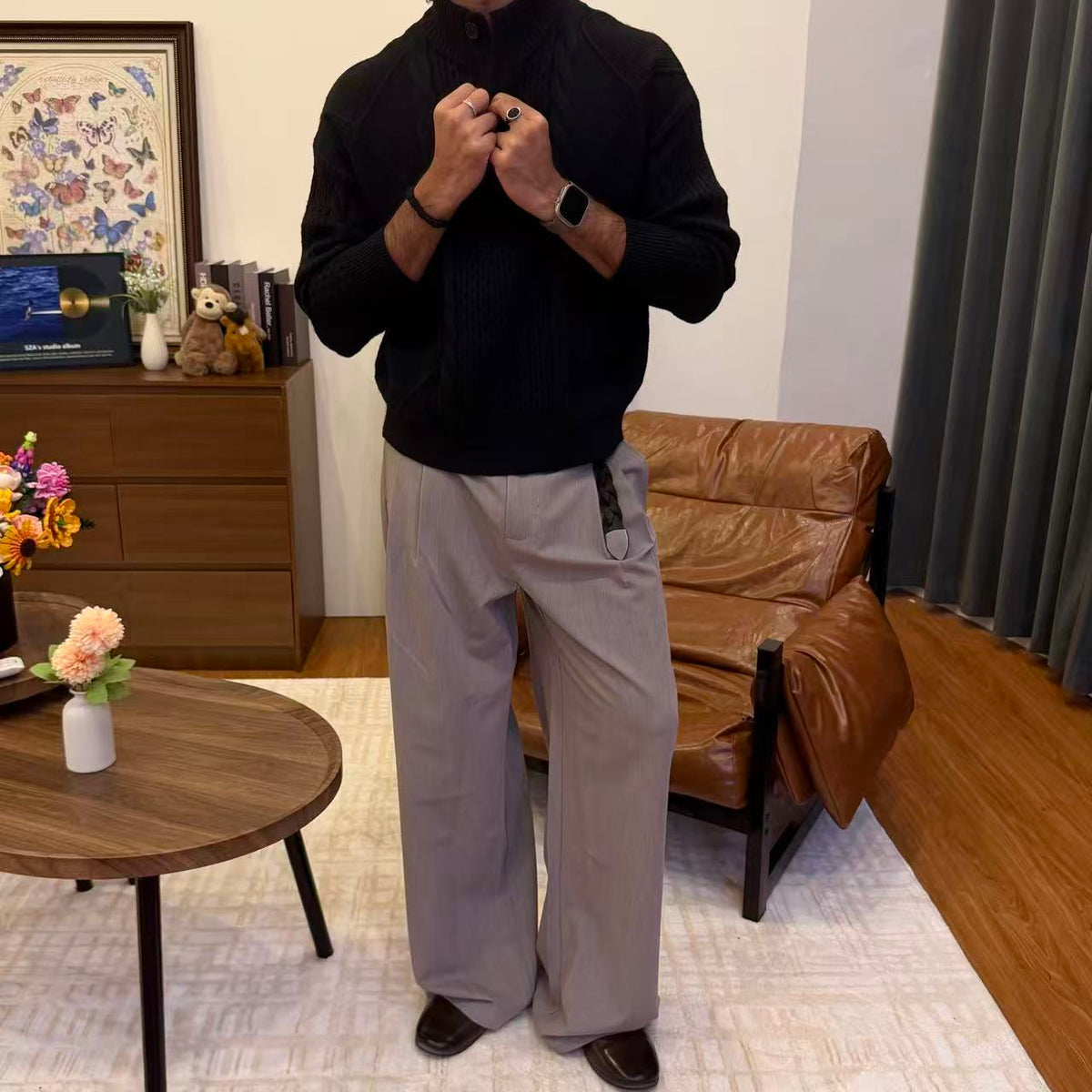Hollywood Wide-Leg Trousers
