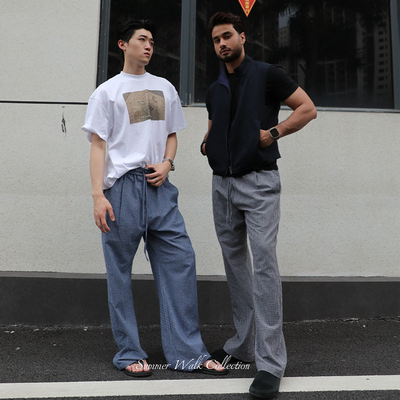 Resort Staple Check Pants