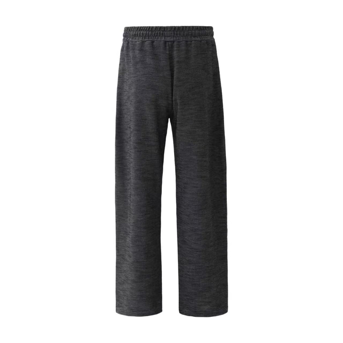 Textured Heather Pleat Track Pants
