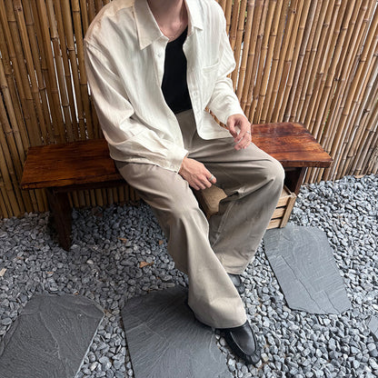 97 Tencel™ Relaxed Short Shirt