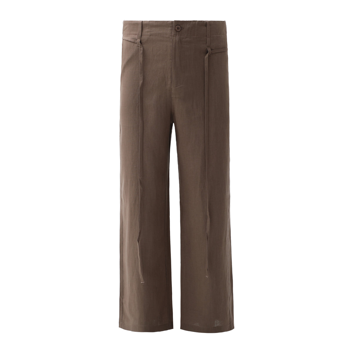 Linen Lyocell Relaxed Trousers