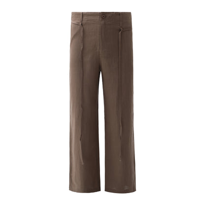 Linen Lyocell Relaxed Trousers