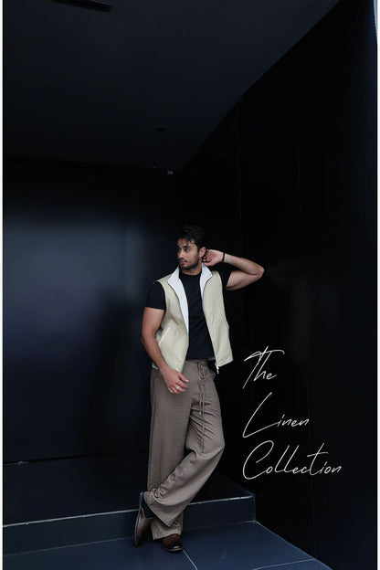 Linen Lyocell Relaxed Trousers