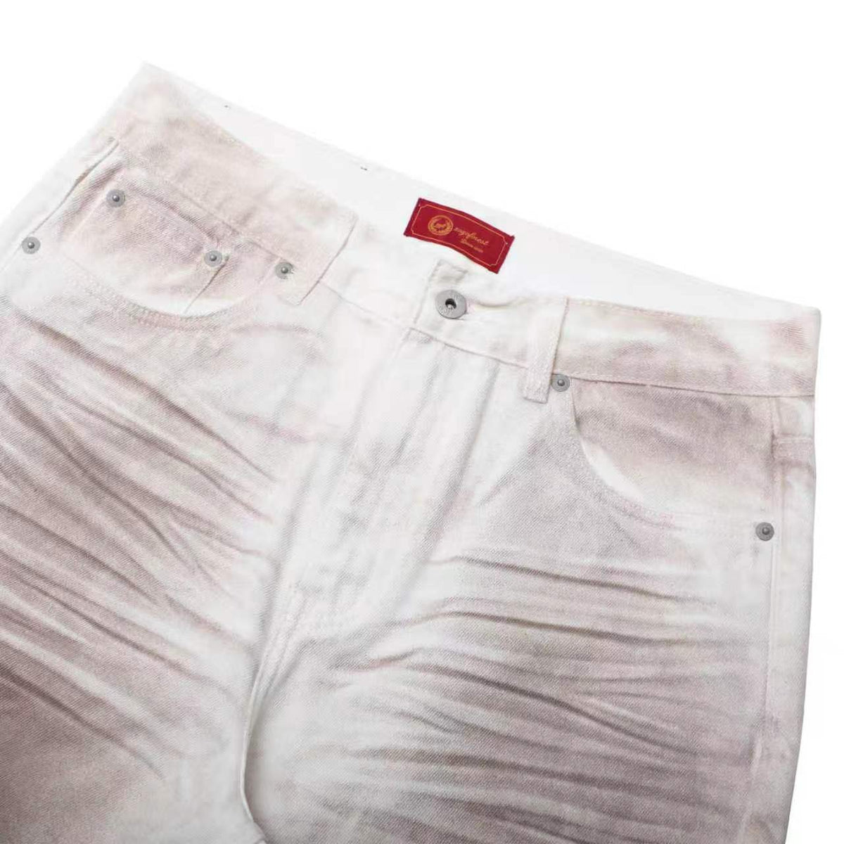 Natural Fade Dirty White Denim