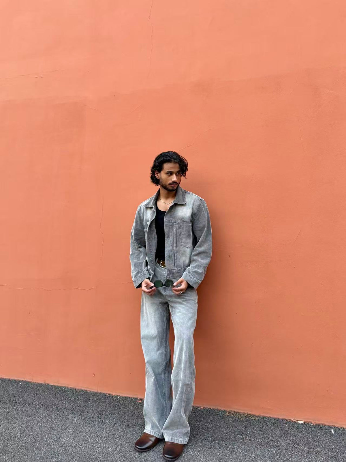 Washed Corduroy Utility Set