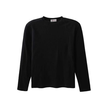 Textured Rib Long Sleeve Tee