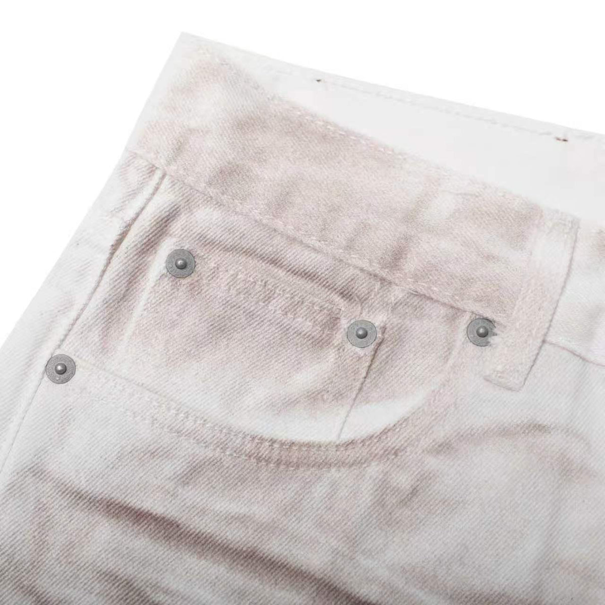 Natural Fade Dirty White Denim