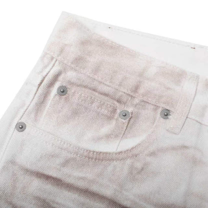 Natural Fade Dirty White Denim
