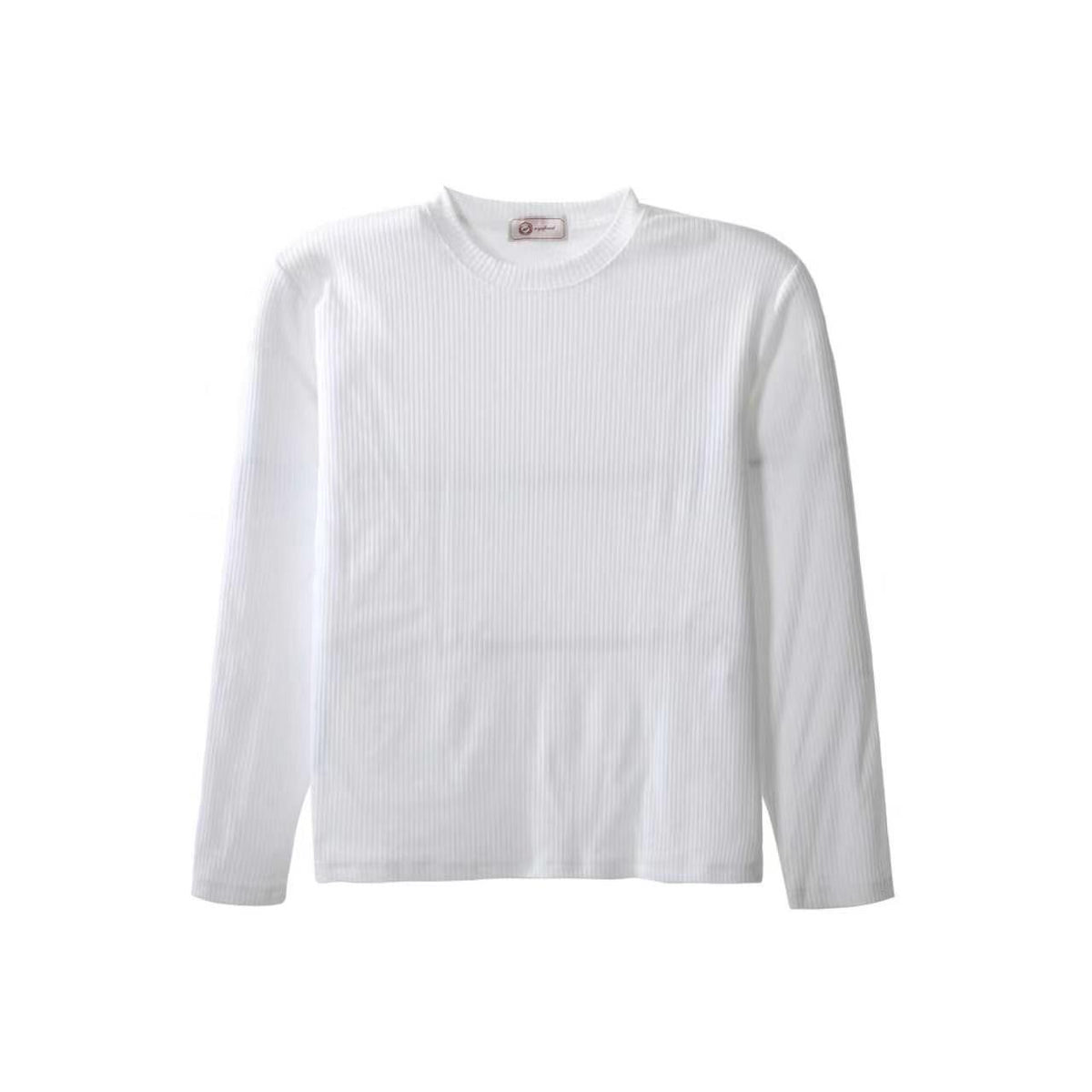 Textured Rib Long Sleeve Tee