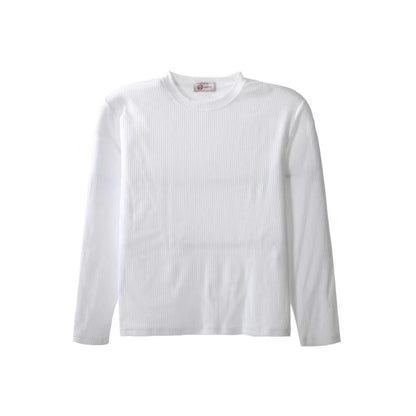Textured Rib Long Sleeve Tee