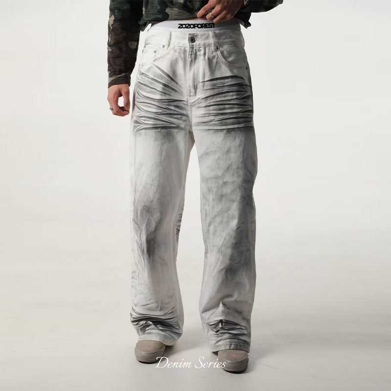 Sketch Wash 14oz Dirty White Denim