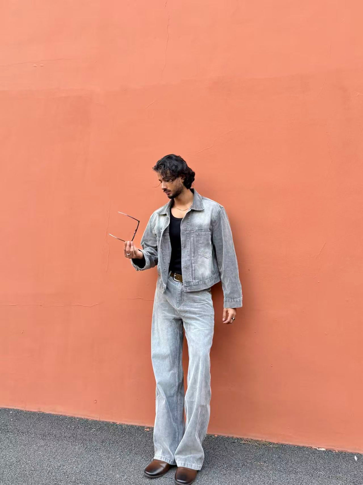 Washed Corduroy Utility Set