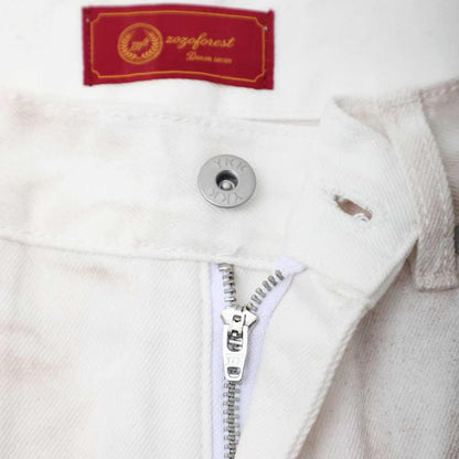 Natural Fade Dirty White Denim